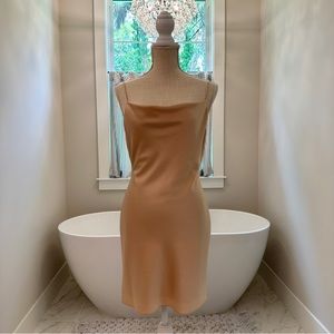 NWT | Alice + Olivia satin mini dress